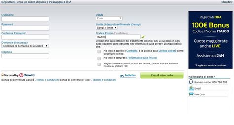 bonus william hill|verifica conto william hill.